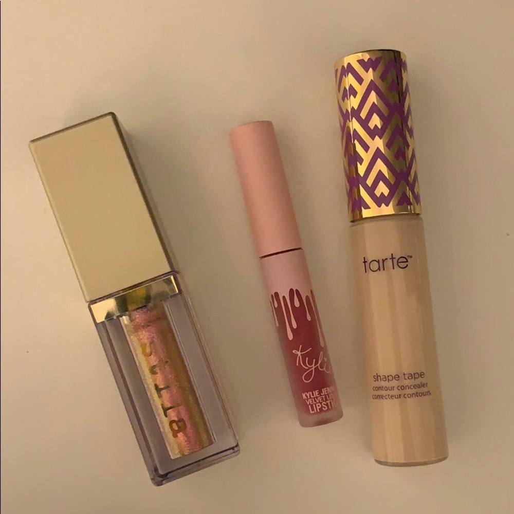 Tarte, Stila, Kylie Cosmetics makeup bundle